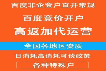 搜索开户返点实战：案例分享赚钱经验
